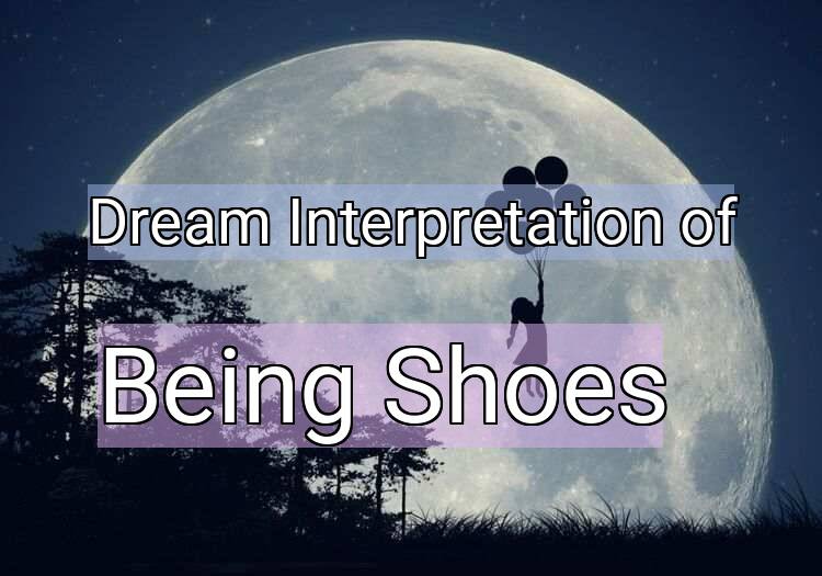 Dream Interpretation of being shoes - Being Shoes dream meaning